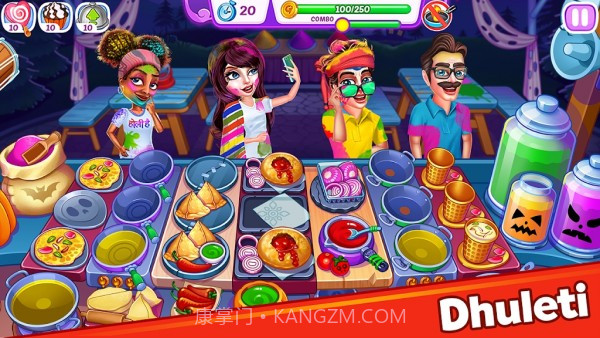 疯狂的万圣节餐厅截图1