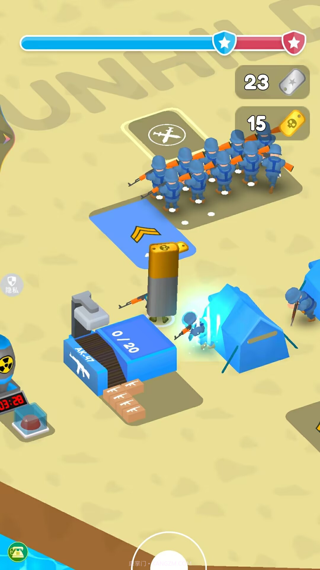 荒野战场模拟器截图1 荒野战场模拟器截图1