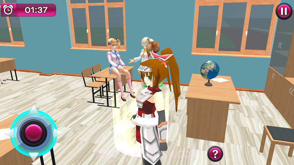 动漫女高中生模拟器手机版截图1