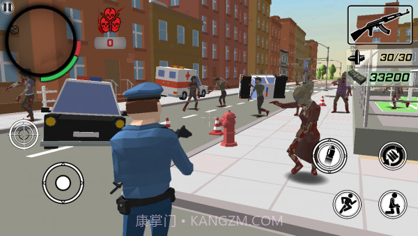 奔跑粉碎僵尸截图3