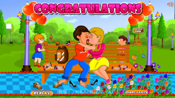 情人在公园接吻截图2 情人在公园接吻截图2