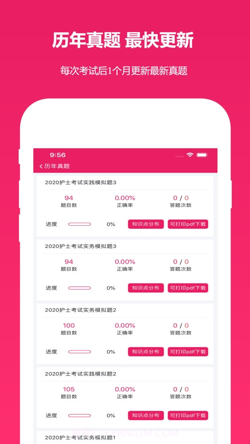 执业护士真题截图2