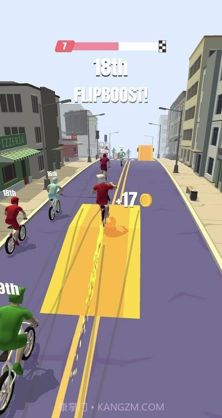 自行车冲刺赛截图2 自行车冲刺赛截图2