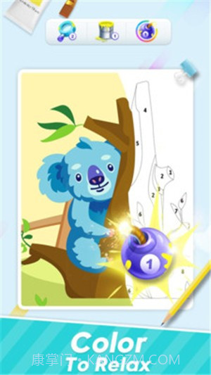 房间设计师填色书截图2 房间设计师填色书截图2