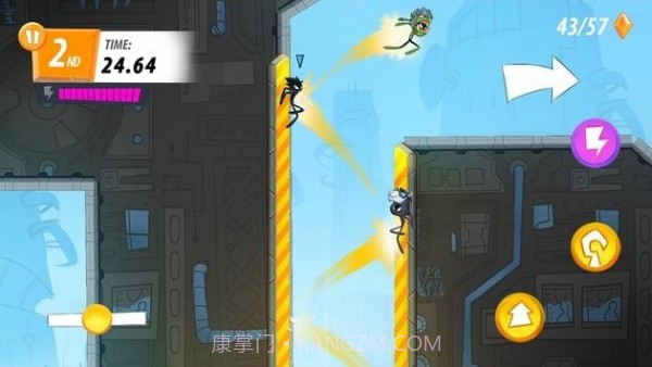 火柴人跑酷比赛截图3 火柴人跑酷比赛截图3