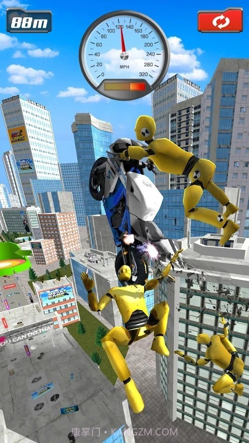 坡道摩托车跳跃截图1 坡道摩托车跳跃截图1