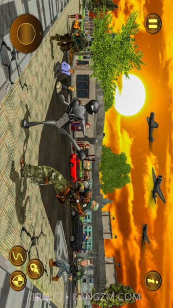 火柴人绳索英雄城市截图1