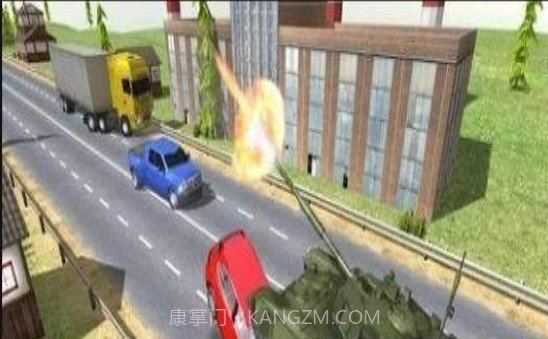坦克交通破坏截图3