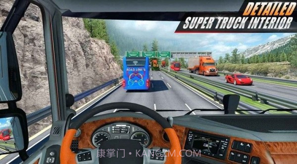 欧洲卡车驾驶模拟器3d截图1