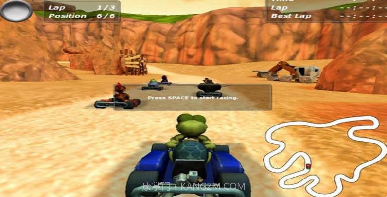 疯狂小鸡卡丁车3截图1