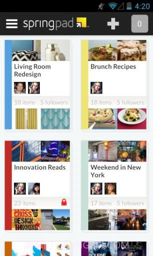 记事本 Springpad截图2 记事本 Springpad截图2