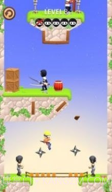 火柴人忍者苦无大师截图4