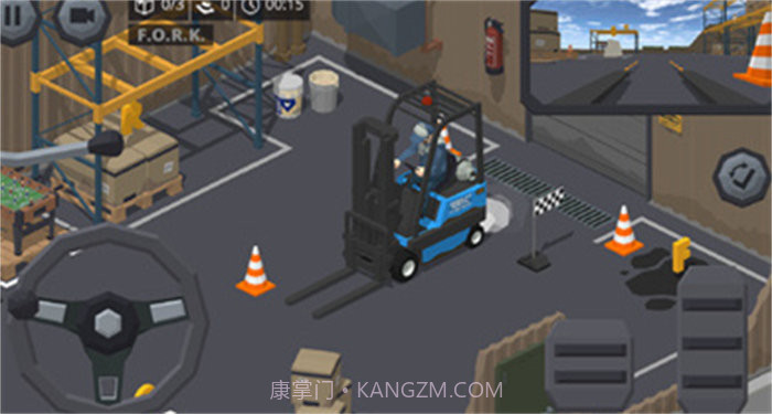 叉车极限物理模拟器截图1