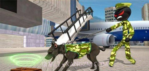 火柴人军犬模拟器截图3 火柴人军犬模拟器截图3