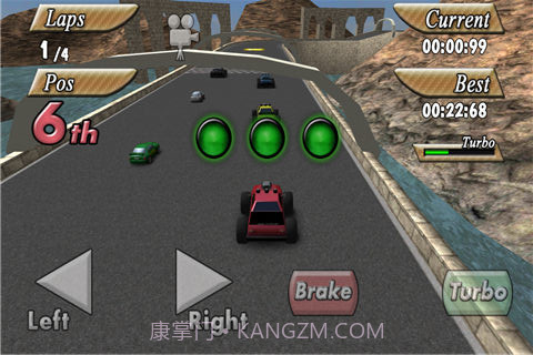 3D弯道汽车赛截图2