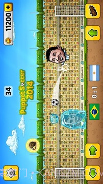 傀儡足球2014截图1 傀儡足球2014截图1