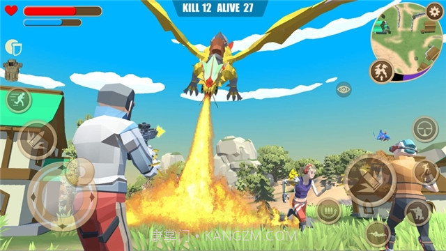 迷你恐龙世界3吃鸡战场截图4