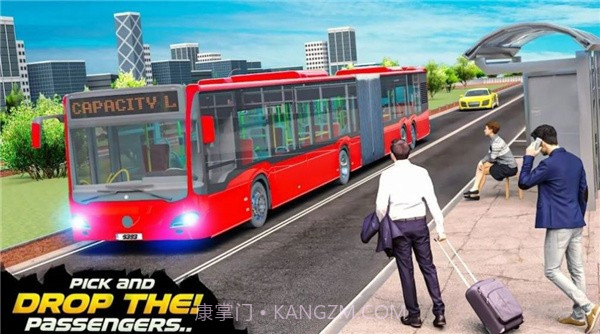 城市公交车载客驾驶截图1 城市公交车载客驾驶截图1
