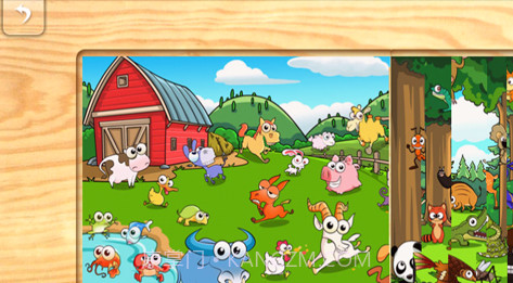 宝宝拼图动物截图2