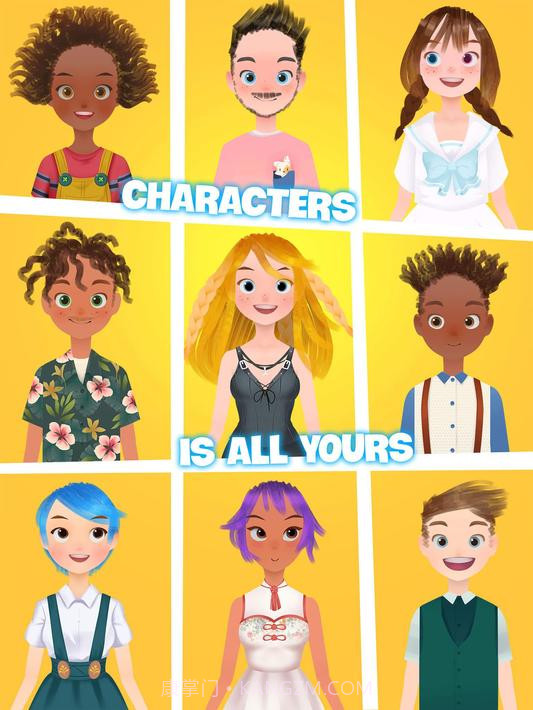 发型沙龙公主装扮截图11