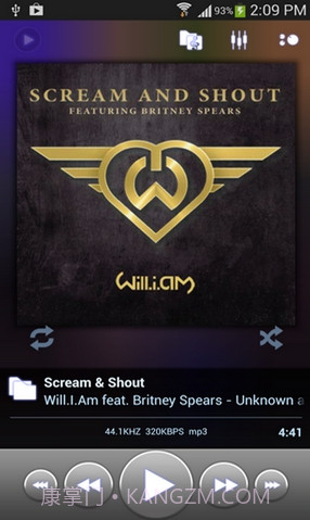 无损音乐播放器(PowerAMP)V2.0.11 for Android 正式版截图1 无损音乐播放器(PowerAMP)V2.0.11 for Android 正式版截图1