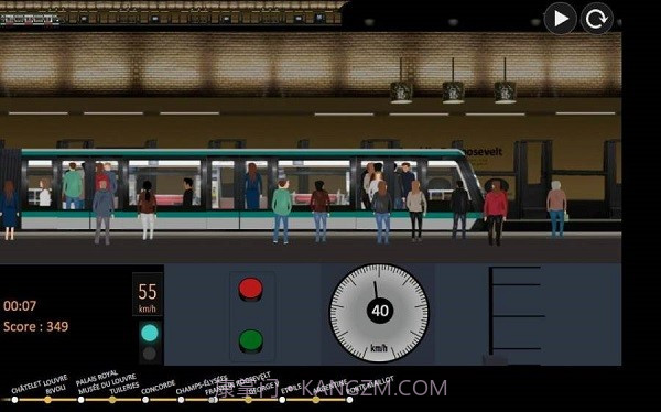 地铁识途，巴黎地铁截图2