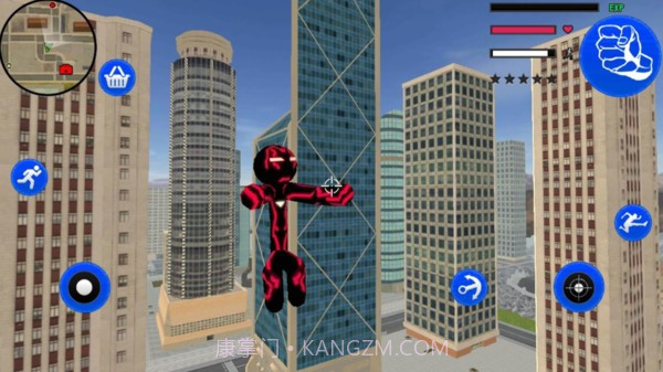 火柴人绳索红蜘蛛侠截图1
