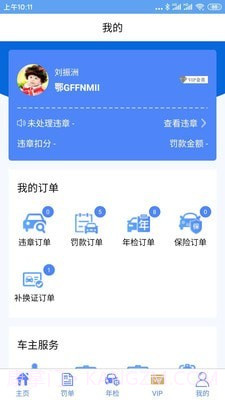 仨文违章查询截图5
