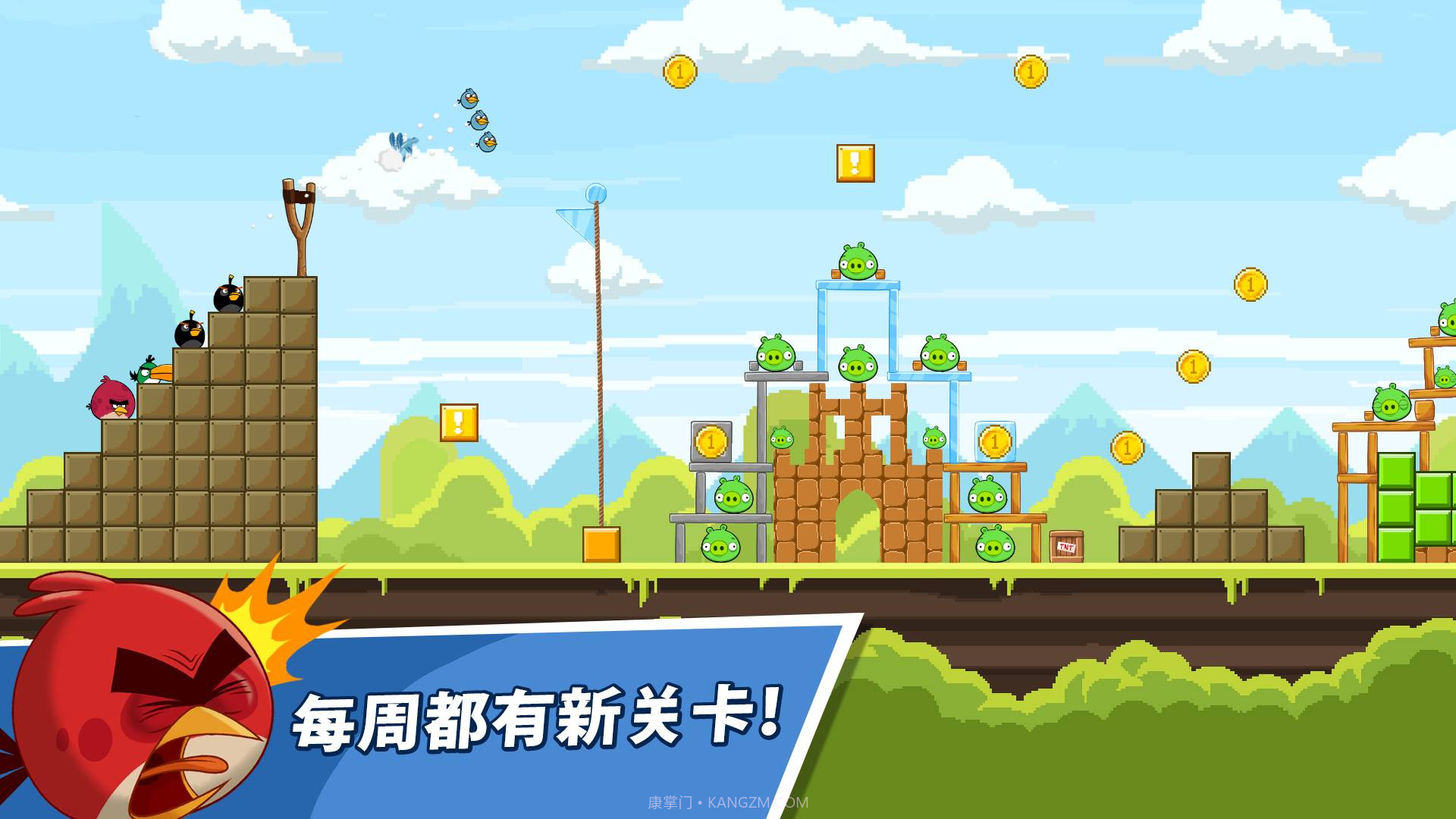 愤怒的小鸟朋友版截图3