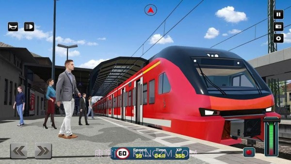 城市火车司机模拟器截图1 城市火车司机模拟器截图1