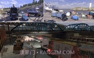 斯堪尼亚重卡驾驶模拟截图3