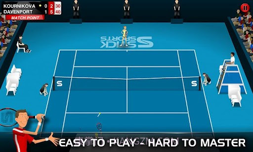 火柴人网球 Stick Tennis截图2