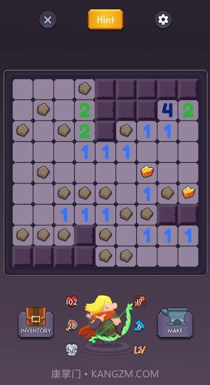 冒险与采矿RPG截图3