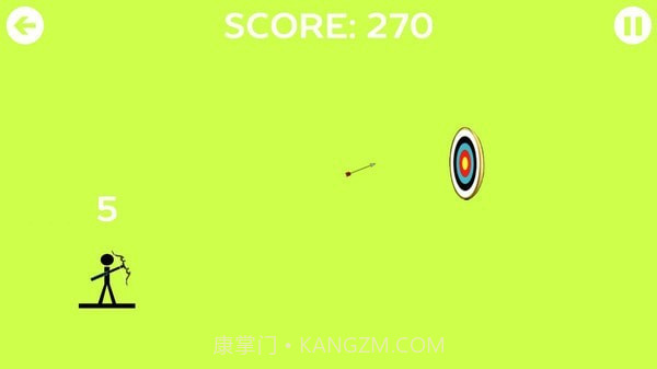 火柴人弓箭手射靶截图2 火柴人弓箭手射靶截图2