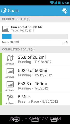 运动日志 Runkeeper截图4 运动日志 Runkeeper截图4