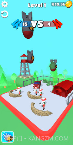 火柴人射击(Stick Merge)截图1 火柴人射击(Stick Merge)截图1