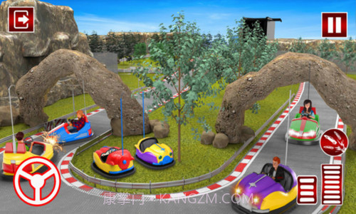 碰碰车碰撞模拟器截图1