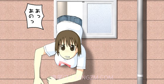 卡在窗户上的女孩截图1