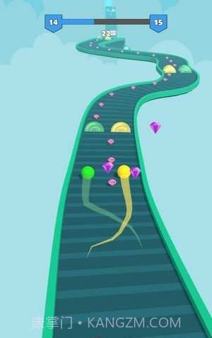 双球扭转跑酷截图1