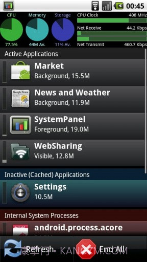 系统面板截图1 系统面板截图1