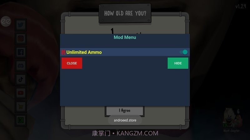 恐怖冰淇淋5内置MOD菜单截图2