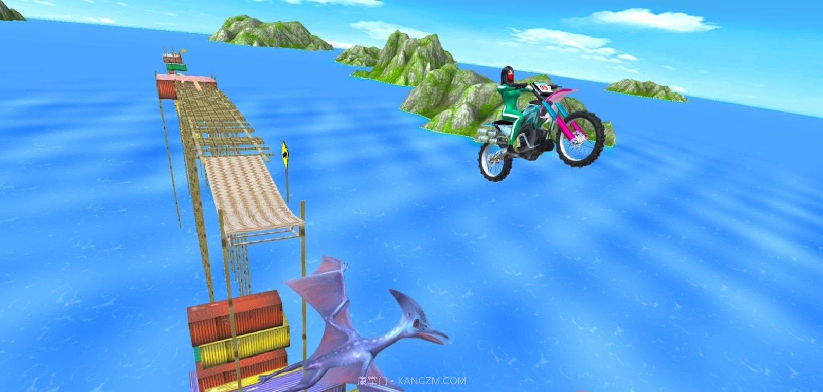 侏罗纪摩托车特技截图1