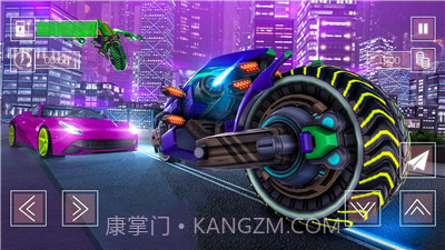 未来混乱城市飞车截图3 未来混乱城市飞车截图3