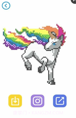 像素卡通填色截图1