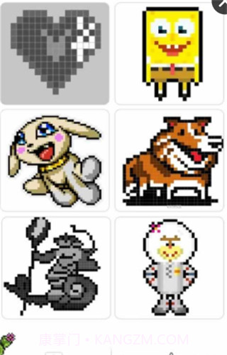 像素卡通填色截图3