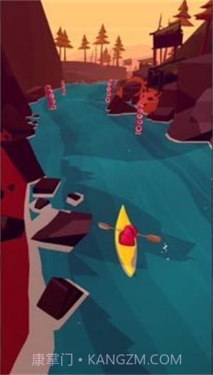 木筏划船冒险截图2