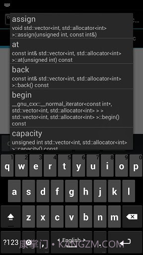 C++编译器 C4droid (C/C++ compiler)截图5 C++编译器 C4droid (C/C++ compiler)截图5