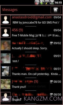 Anastasdroid GO SMS Pro (free)截图5
