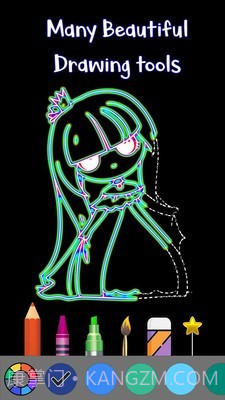 绘制夜光公主截图3