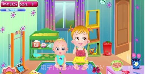 可爱宝贝照顾弟弟截图4